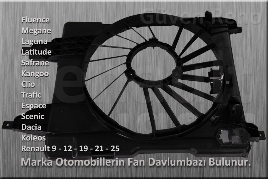 RENAULT GRAND SCENİC ÇIKMA YEDEK PARÇA FAN DAVLUMBAZI_F18
